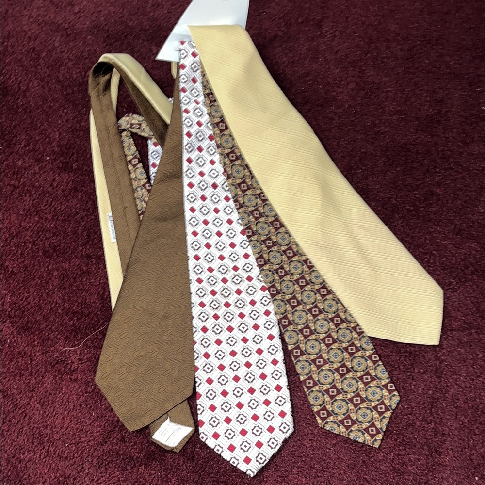 Vintage Multi-Color Tie Set
